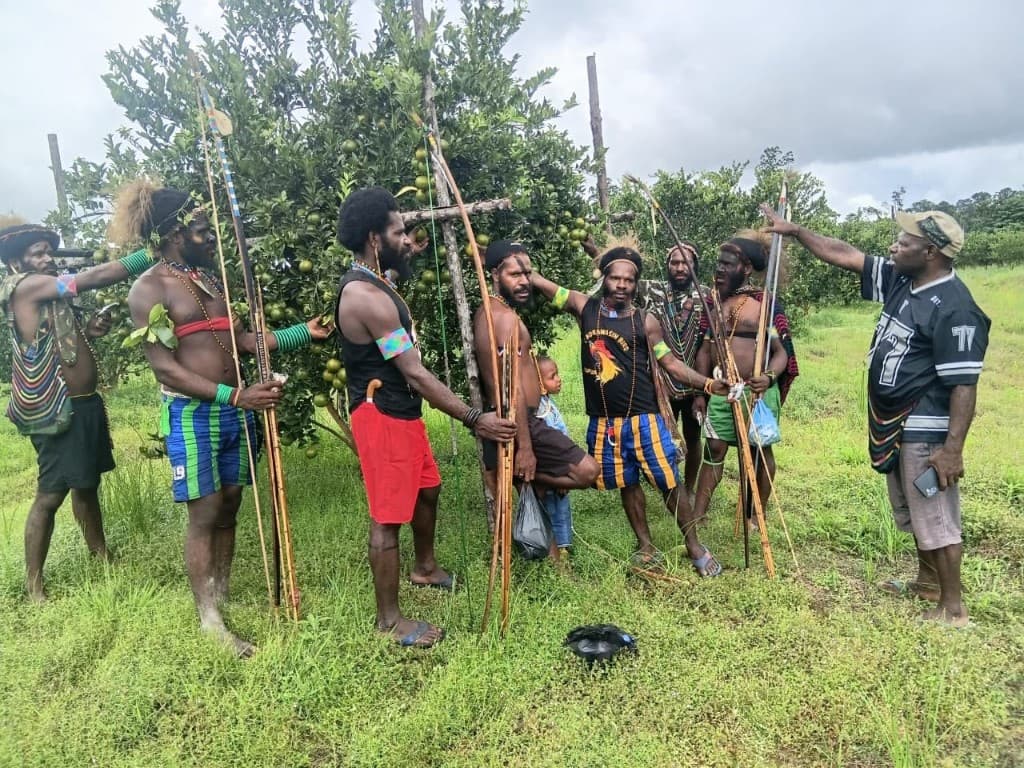 Field learning with OAP community growers.